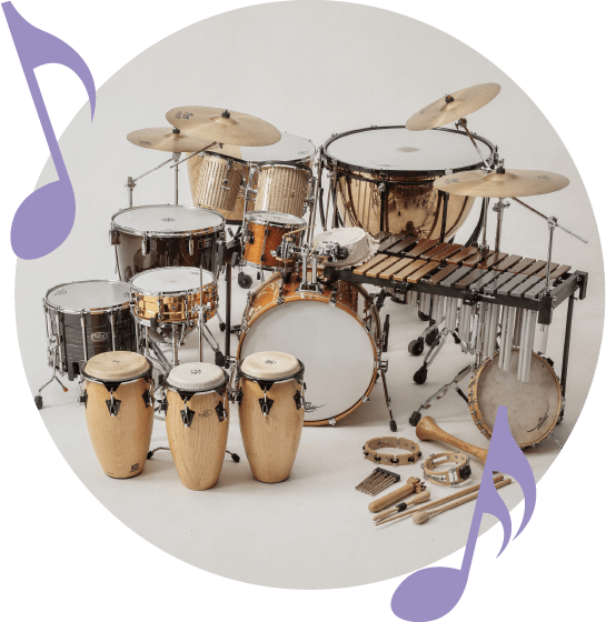instrumentos de percusión